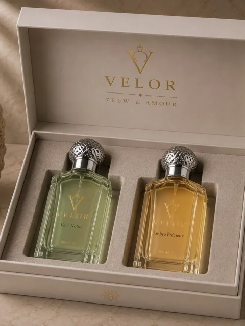 طقم عطور فاخرة فيلور من عطرين