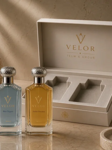 طقم عطور فاخرة من فيلور
