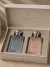 طقم عطور فاخرة فيلور - ثنائي الأزرق والوردي