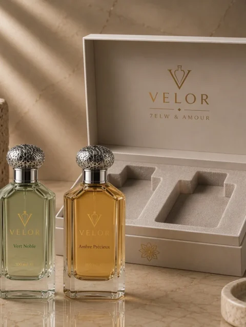 طقم عطور فاخرة فيلور من عطرين